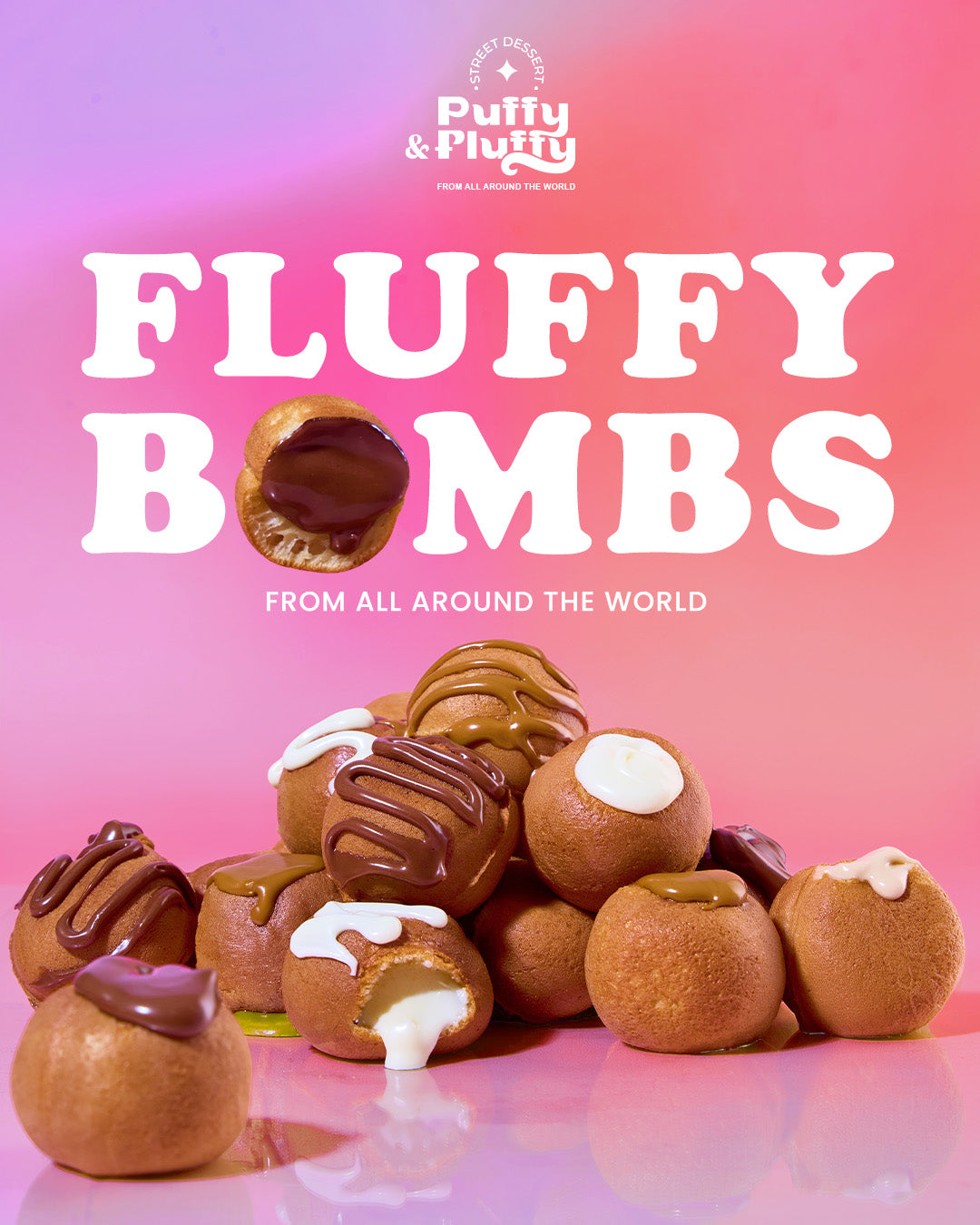 Family Mix 25 Pices -  Fluffy Bombs